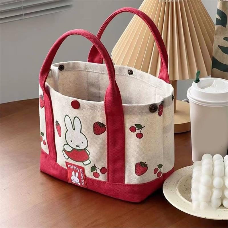 Product Introduction of Túi Túi Xách Vải Bố Cho Nữ, Màu Trơn Phong Cách Thường Ngày Sức Chứa Lớn, Thích Hợp Đi Du Lịch 10