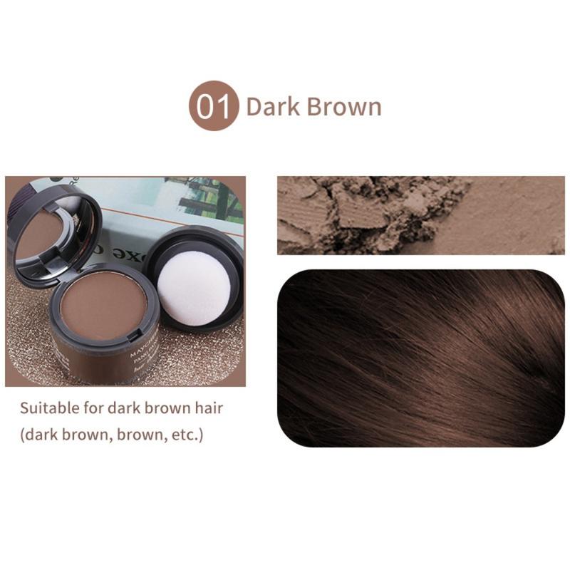 Product Introduction of 21 color Hair Shadow Powder Hairline Modified Repair Hair Shadow Trimming Powder Makeup Hair Concealer Natural Cover 3