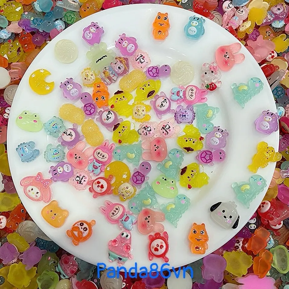 1 Túi Mù Dạ Quang Phát Sáng Trong Đêm Khi Được Hấp Thụ Ánh Sáng - Size từ 1 - 2cm ( Tuỳ Mẫu )