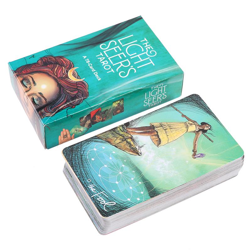 Product Introduction of Bộ Bài Tarot Light Seer, Trò Chơi Cờ Bàn Tiếng Anh, Tiên Tri Tiên Tri, Trò Chơi Nhiều Người Chơi 13