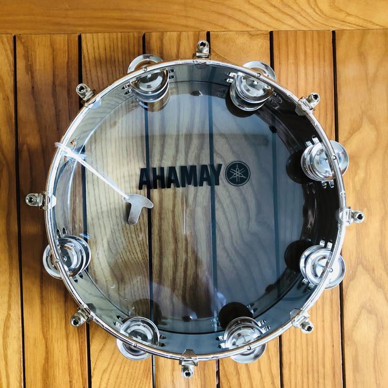 Trống gõ bo Yamaha 10 inch Tambourine kèm khóa căng mặt trống, tặng bao da 3 lớp hàng chính hãng cao cấp Duy Guitar Store bogõ dạm  gõ 8