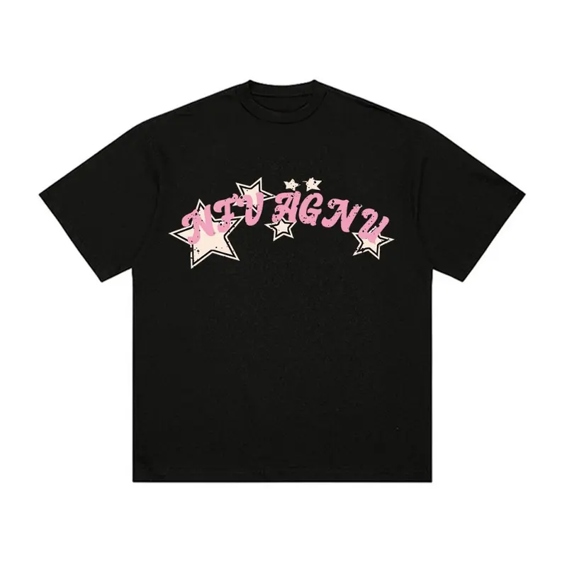 T-shirt Atasan Baju Kaos Wanita Hitam Oversize Lengan Pendek Dewasa Distro Keren Premium C273  Katun Combed Cewek 2