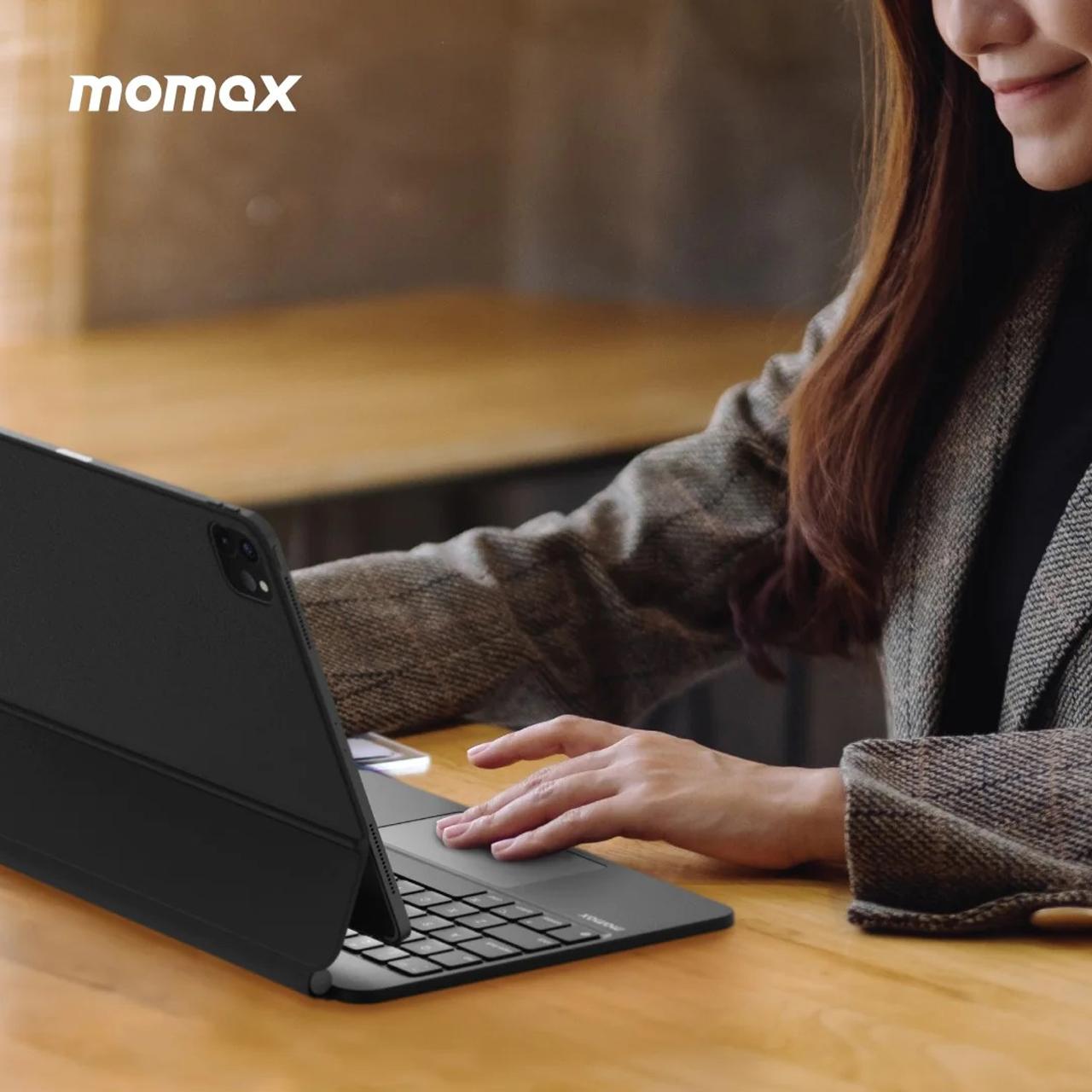 Momax Keyboard iPad Magnetic MAG.LINK Wireless Magnetic Keyboard - Black KB3MD