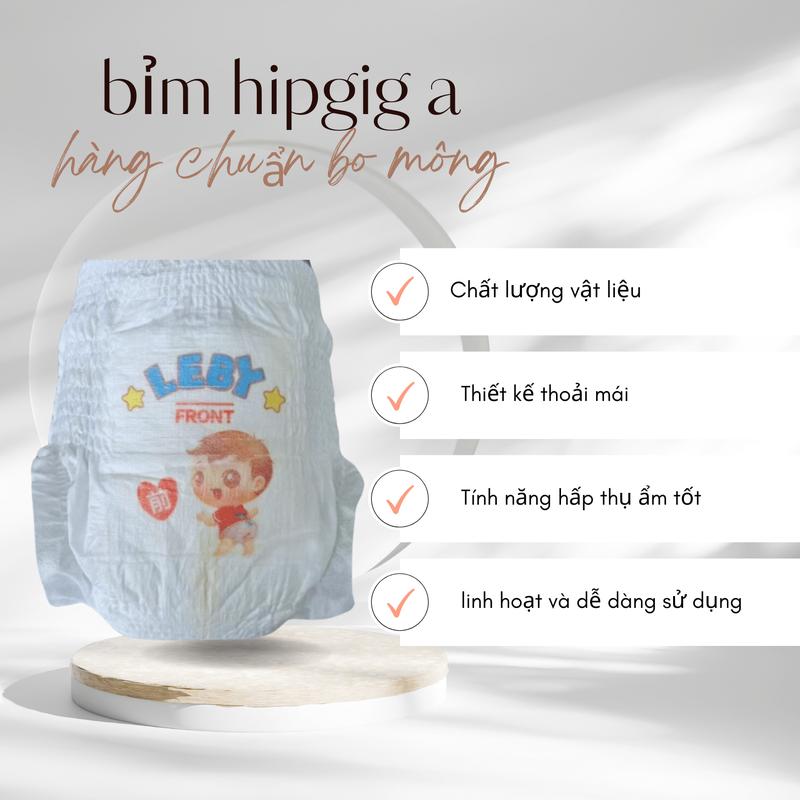 Combo 100 miếng tã quần Hipgig A xuất nhật đủ sze M, L, XL, XXL, XXXL Em bé Cho Bé Kem