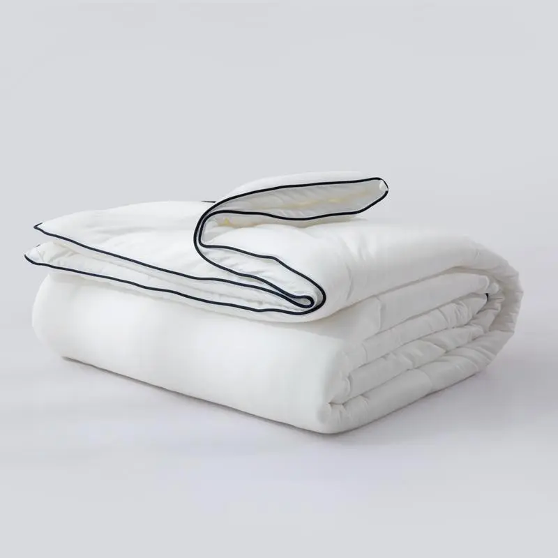 Solid Color Comforter, Soft Comfortable Lightweight Comforter, Bedding Supplies for Home Bedroom Hotel Dormitory 3