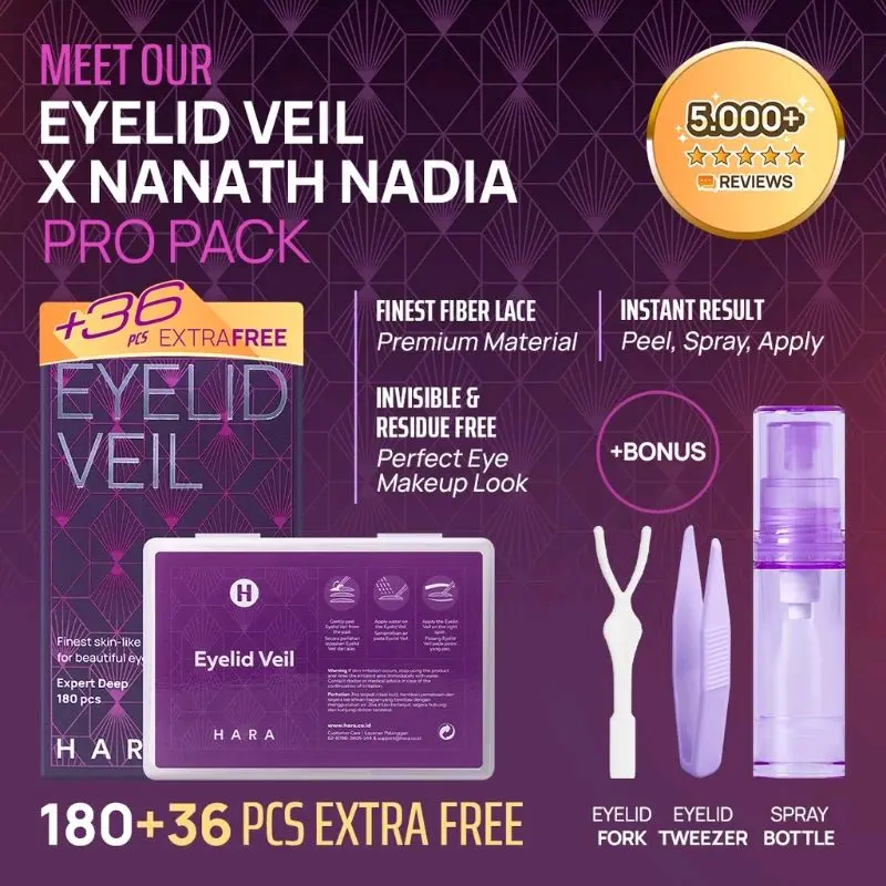 Hara x nanath nadia eyelid veil expert  size S,SL,M,L