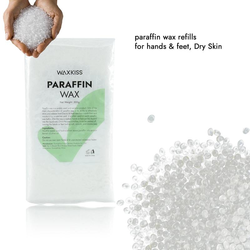 200g Paraffin Wax for Foot Care Hand Care, Foot Scrubber Wax for Calluses Removal, Exfoliating Foot Scrubber, Hard Skin Remover, Skin Care Products 2