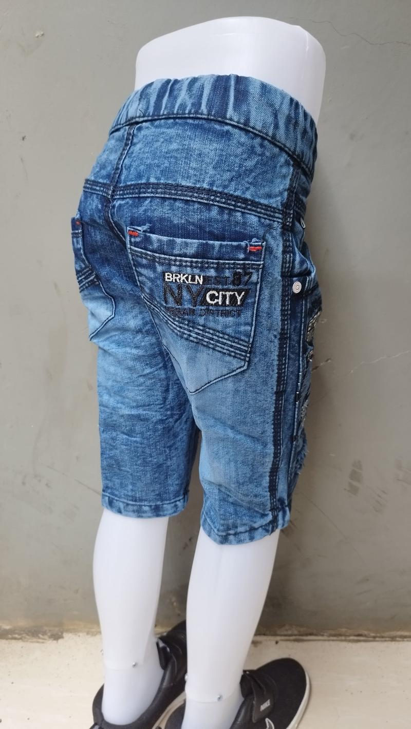 Product Introduction of Celana pendek jeans anak laki2 usia 1-12 tahun motif bordir anak cowok keren dan modis 34
