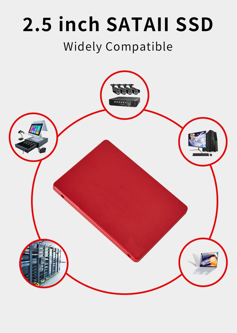 Product Introduction of Neutral SSD 512G High-Speed 2.5-Inch SSD Desktop 256G Notebook Universal Scalable 6