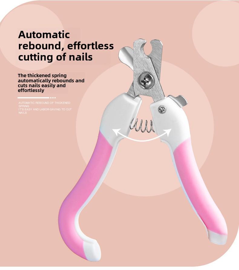 Product Introduction of Pet Nail Clippers for Small and Large Dogs, Cat Nail Trimmers with File, Cleaning and Grooming Supplies 3