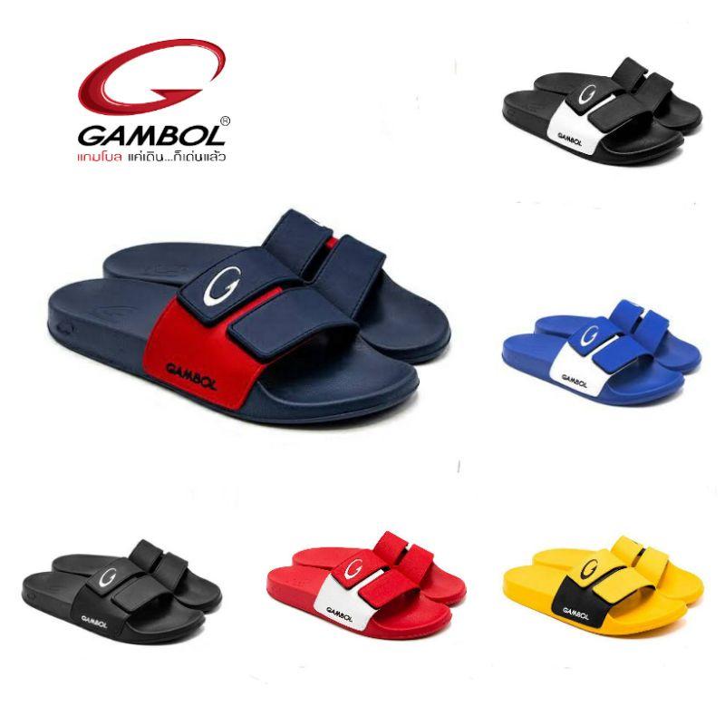 Dép Thái Lan cặp Nam nữ  Đế Bằng cao su Gambol 43111 Sandal