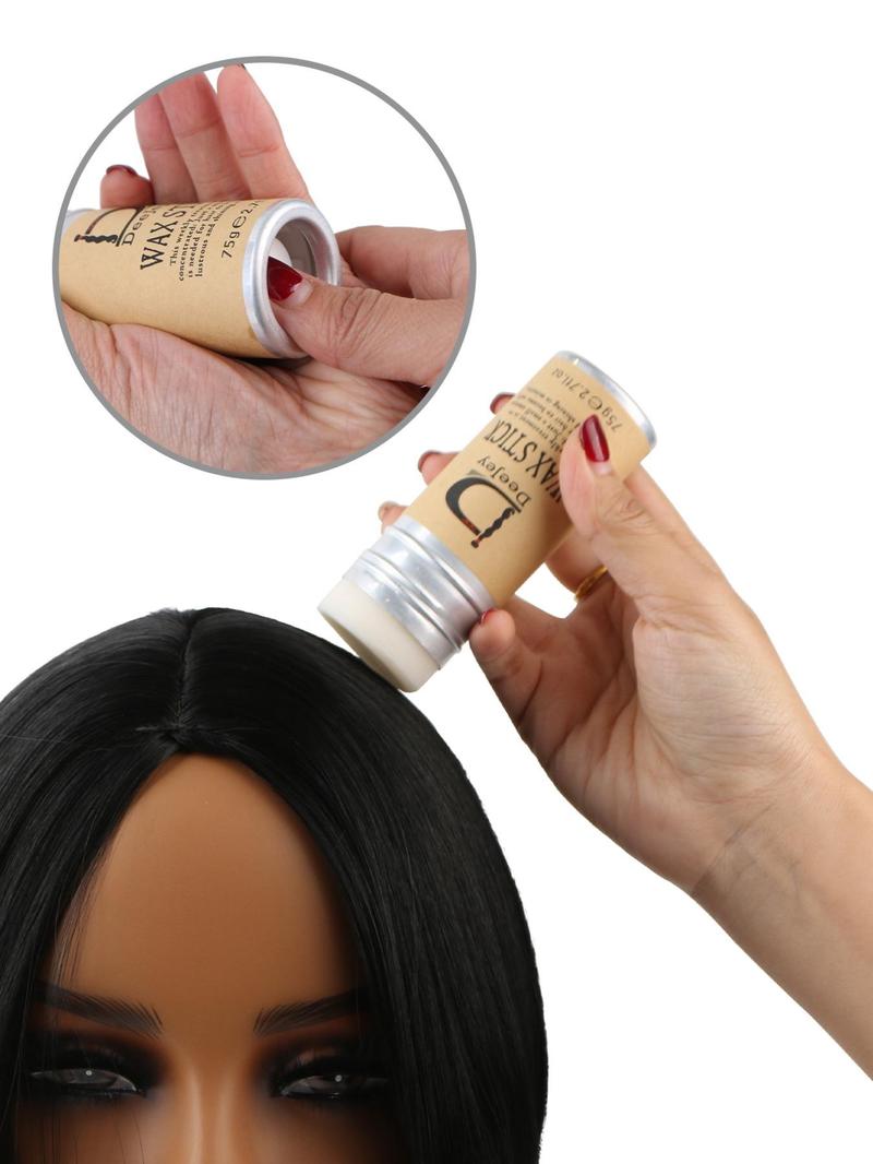 Product Introduction of Portable Hair Wax Stick, Non-greasy Styling Hair Pomade Stick, Hair Styling Product for Women & Men, Suitable for All Hair Types 6