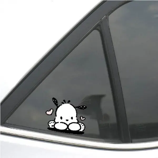 HL Cartoon Stickers POCHACCO dog decoration stickers cute stickers cartoon dog decoration electric vehicle anime pet dog decoration car body beauty modification stickers waterproof