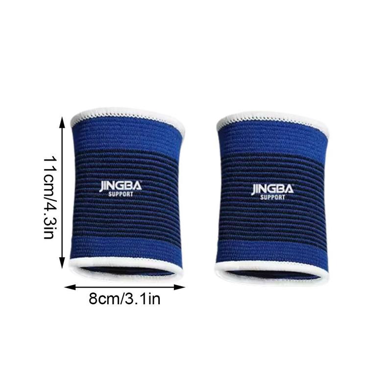 JINGBA Sports Wrist Brace, High Knitted Elastic Breathable Outdoor Badminton Basketball Weightlifting Training Brace Knitted Wristbands 8