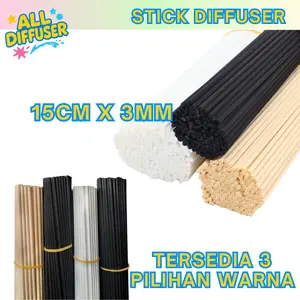 [anitech toko] Reed Diffuser Stick / Stik Fiber Difuser 15 cm x 3 mm 3 Varian Warna