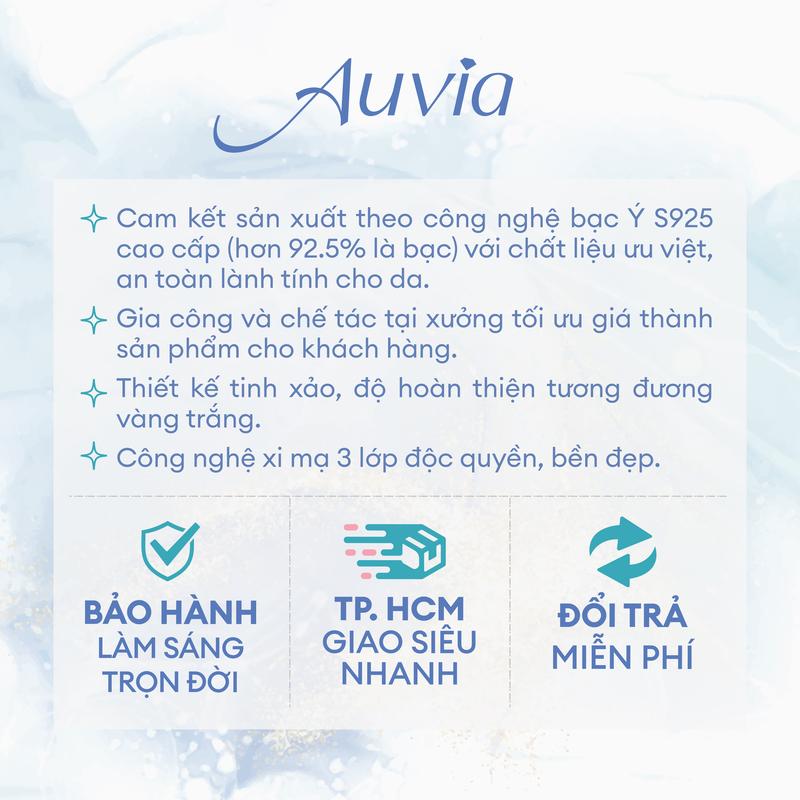 Nhẫn bạc nữ trơn mặt cắt lấp lánh trẻ trung. nhẫn bạc nữ thật 100% S925 nguyên khối đơn giản - Auvia Jewelry 9