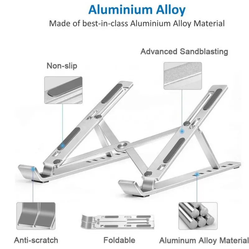 Stand Holder/Notebook/Laptop Lipat Portable Plastik FSB1 Anti Slip Multi Position AK002 - XOBOX 7