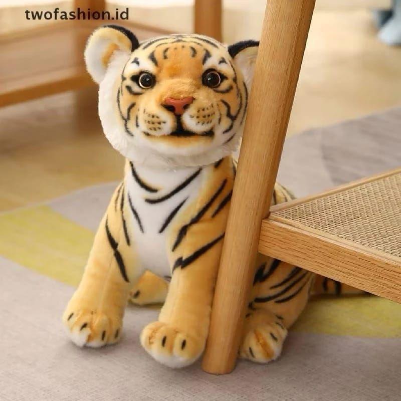 Boneka harimau baby tiger Sumatra cute YELVO PRINT 40CM Lembut Berkualitas SNI 0