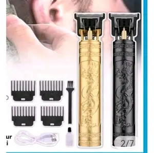 Alat Cukur rambut / jenggot / kumis motif dragon (free box) / 1pcs