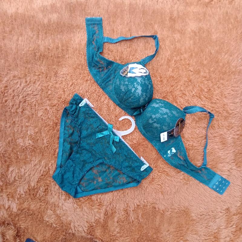 BRA SET bh + cd beha celana dalam wanita setelan renda import quality RC03 36-42 cup B / bra sexy hot busa motif bunga import 1 set beha dewasa hot sexy 7