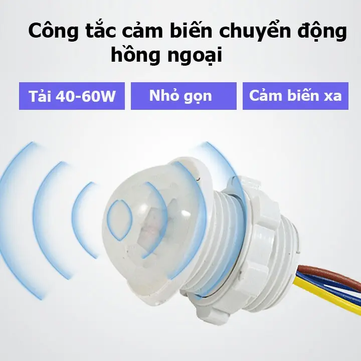 Công tắc cảm ứng chuyển động hồng ngoại - công tắc cảm biến chuyển động hồng ngoại 0