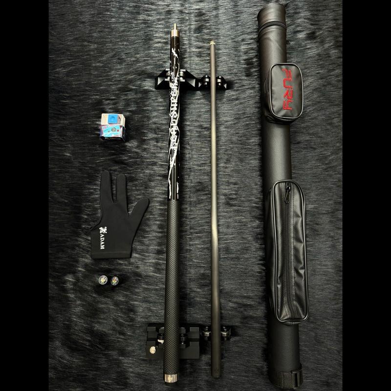 Combo Cơ Gậy Bida Lỗ Pool Ngọn Full Carbon Leadsuper V2 Tặng Kèm Full Phụ Kiện