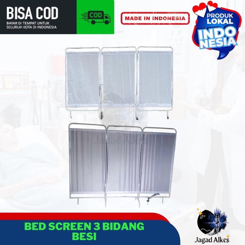 Bed Screen 3 Bidang Besi - Shop | Tokopedia
