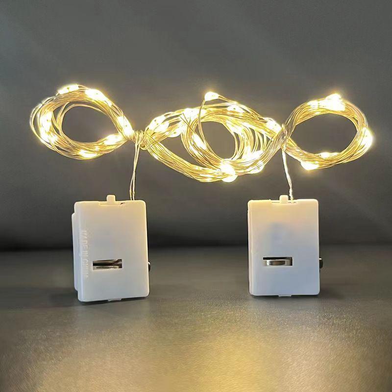 1/2/3M 3-mode LED light string fairy tale light battery ligh - TikTok ...