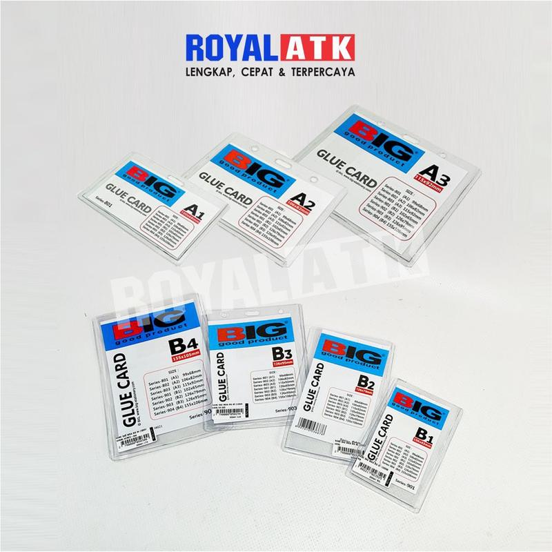 Plastik Mika Id Card Big / Name Tag / Glue Card / Keplek Mik - Shop ...