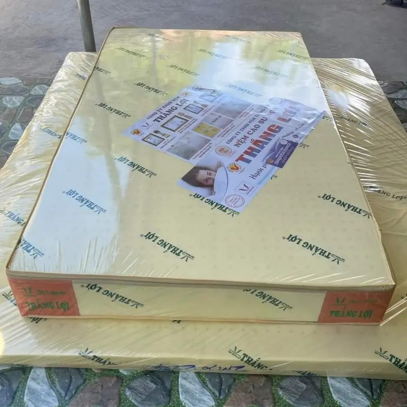 Nệm 1m x 15cm x2m cao su non THẮNG LỢI chính hãng ( quà tặng 7 món ) 1