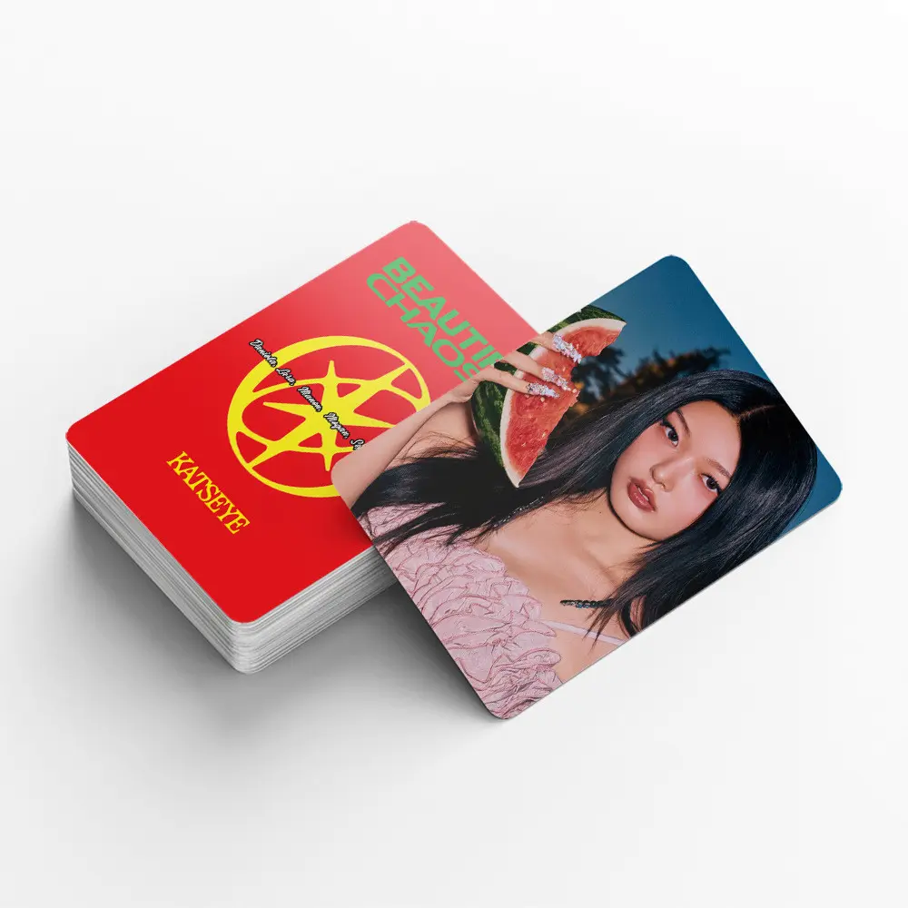 KATSEYE CARD Sticker BEAUTIFULCHAOS SOPHIA LARA Yoonchae MEGAN