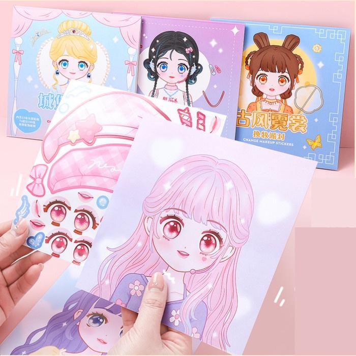 Stiker Sticker Lucu Setiker Reusable Mainan Edukasi Anak DIY ST0034 Toys 2