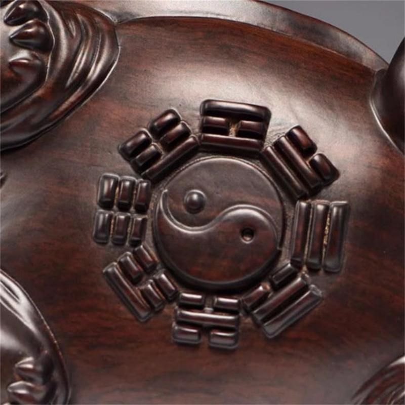 Rùa Đồng Tiền, Chất Lượng Cao, Chạm Khắc Bằng Gỗ Nguyên Khối Thích Hợp Để Đồ Trang Trí Văn Phòng Và Trang Trí Nhà Cửa, Tượng Động Vật Bằng Gỗ, Đồ Thủ Công Nhỏ Quà Tặng Tốt Lành 6