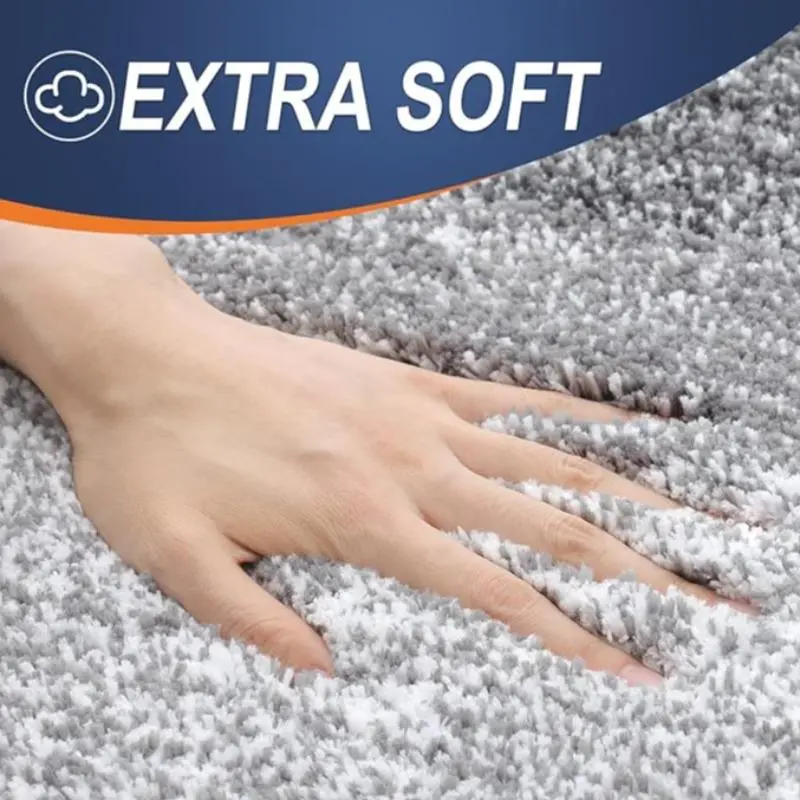 Bathroom Mat, 1 Count Non-slip Soft Absorbent Bath Rug, Machine Washable Bath Mat for Bathroom Floor, Tub and Shower 3