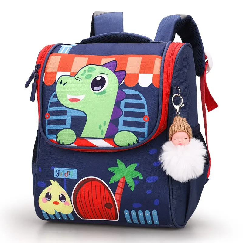 Tas Import Fashion Ransel Anak Unisek Motif 8342 dengan Bahan Kanvas PU 400 Gram 6