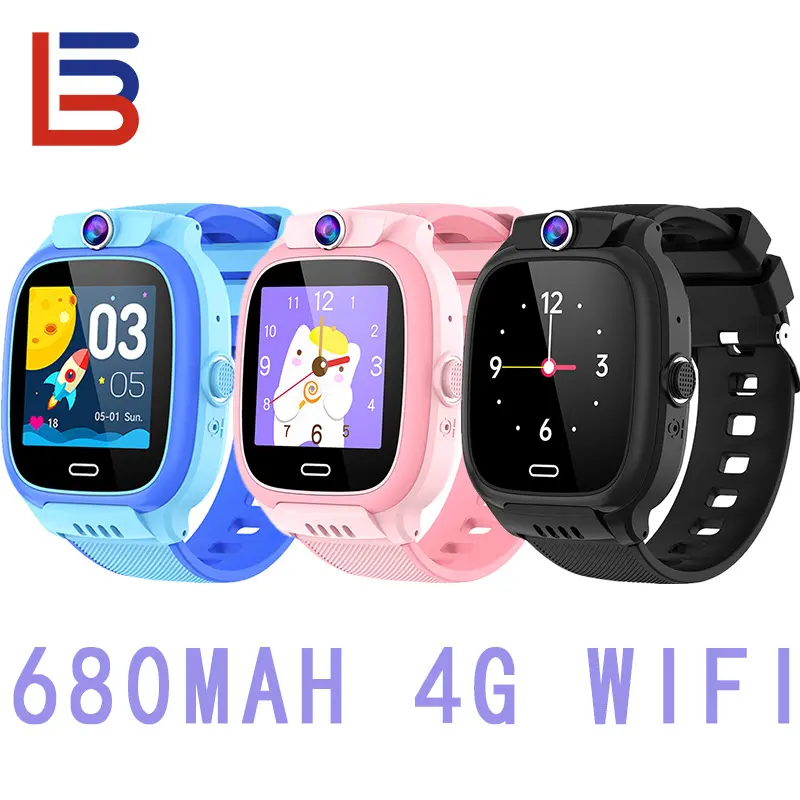 Đồng Hồ Điện Thoại Trẻ Em Thông Minh, Y36, Có Cuộc Gọi Video 4G, Định Vị WiFi, Chống Thấm Nước, Pin 680MAH, Đa Ngôn Ngữ