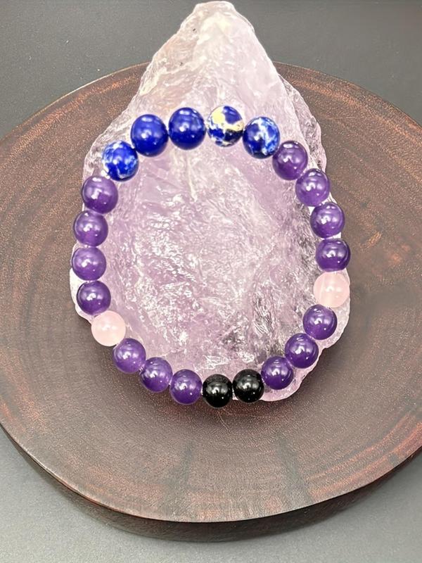 Anxiety Relief Bracelet, Stress Relief Healing Bracelet for Women & Men, Fashion Jewelry for Party, Daily Clothing Decor, Trendy All-match & Exquisite Jewelry for Gift 4