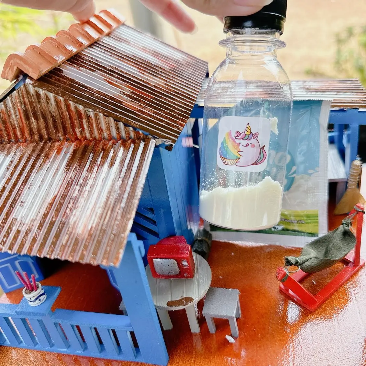 BỘT SỮA HOÀ TAN KHÔNG ĐƯỜNG BỔ SUNG DINH DƯỠNG HÀNG NGÀY / 1 HỘP 7 GÓI TIỆN LỢI