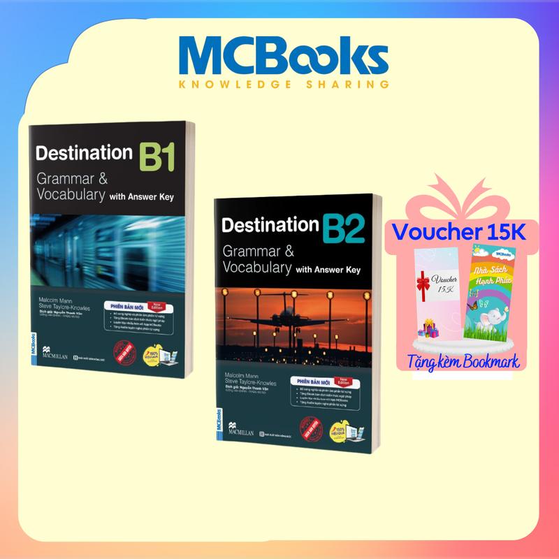 Sách - Destination B1 & B2 Grammar and Vocabulary- Kèm Bài tập và Đáp Án Phiên bản 2023