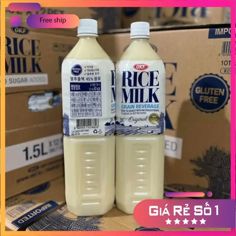 NƯỚC GẠO RANG HÀN QUỐC 1.5L