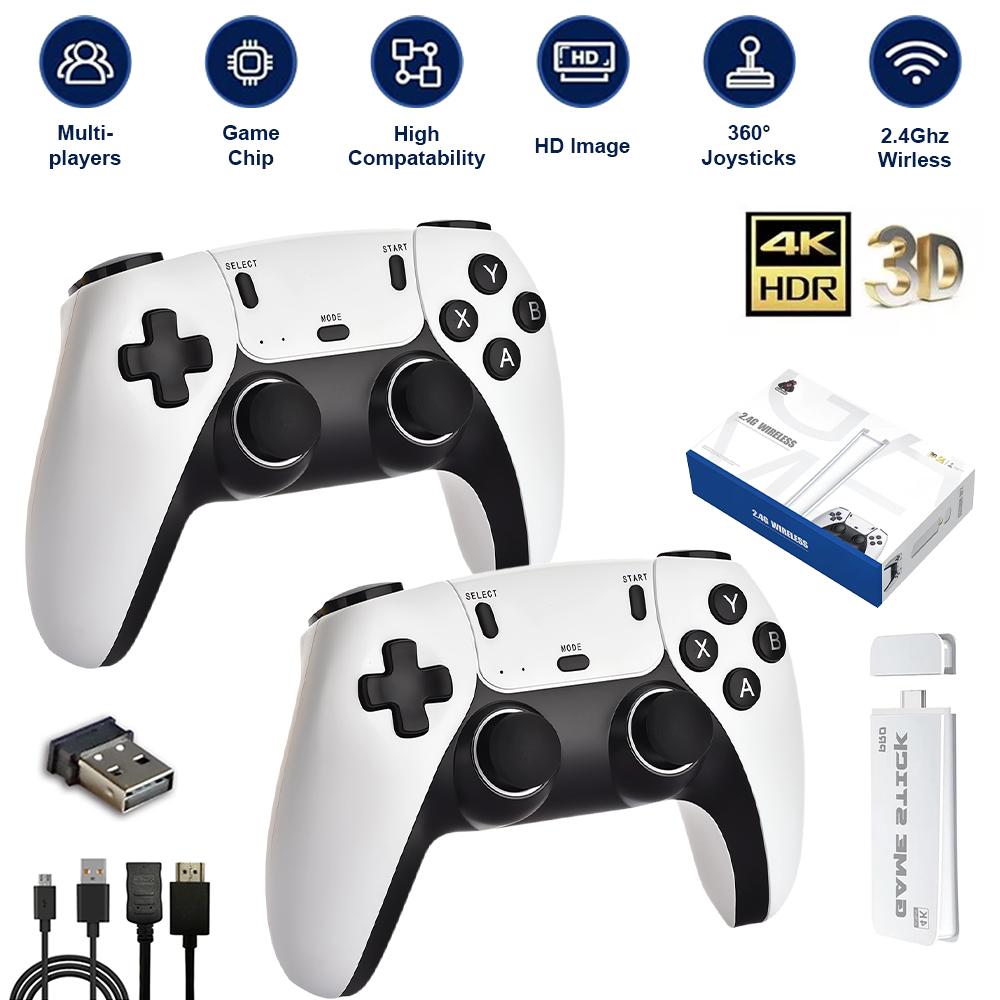 M15 4K TV Game Stick Video Game Console Built-in 30000 Games Retro Handheld Game Player M8 Pro For GBA/MAME/SFC/Arcade Game - Image 3