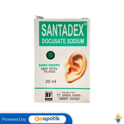 Gambar SANTADEX TETES TELINGA 20 ML dari Apotek Barokah Medika Sidoarjo by GoApotik Kab. Sidoarjo Tokopedia