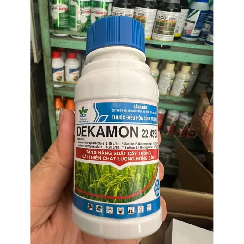 DEKAMON 22.43SL chai 100ml tăng năng suất cây trồng- cải thiện chất lượng nông sản 0