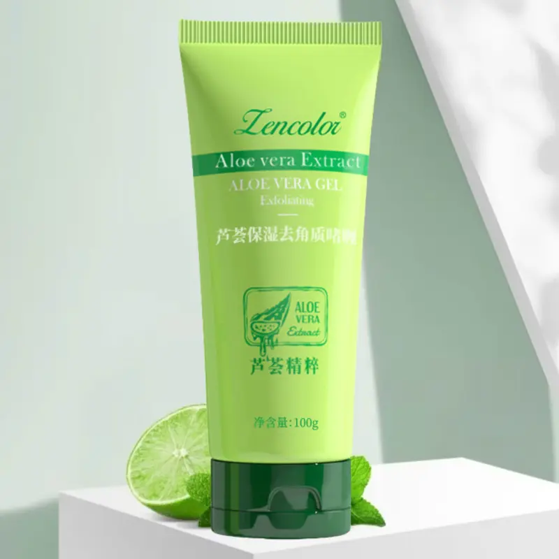 Combo 3 Tẩy Tế Bào Chết Cho Da Mặt LENCOLOR 100g Giúp Làm Sạch Da Chết TẶNG KÈM Sữa Rửa Mặt SENANA 60g 6