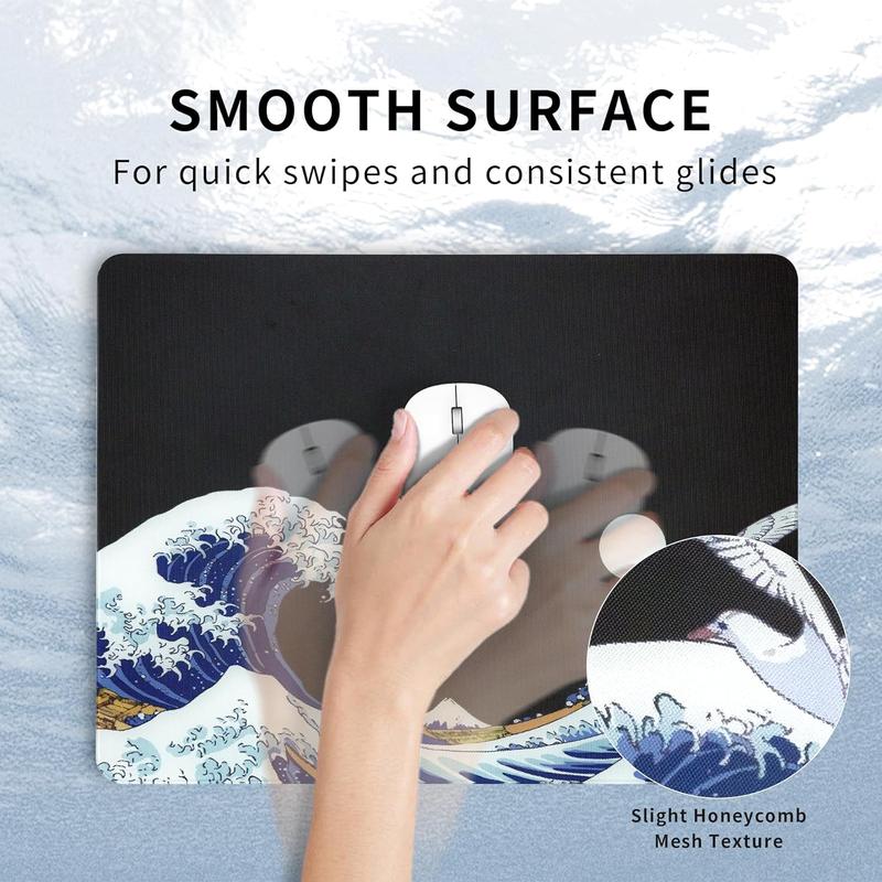 Product Introduction of high quality fabric customized printing anime frosted glass mousepad gaming mouse pad products for computer mouse pad 2