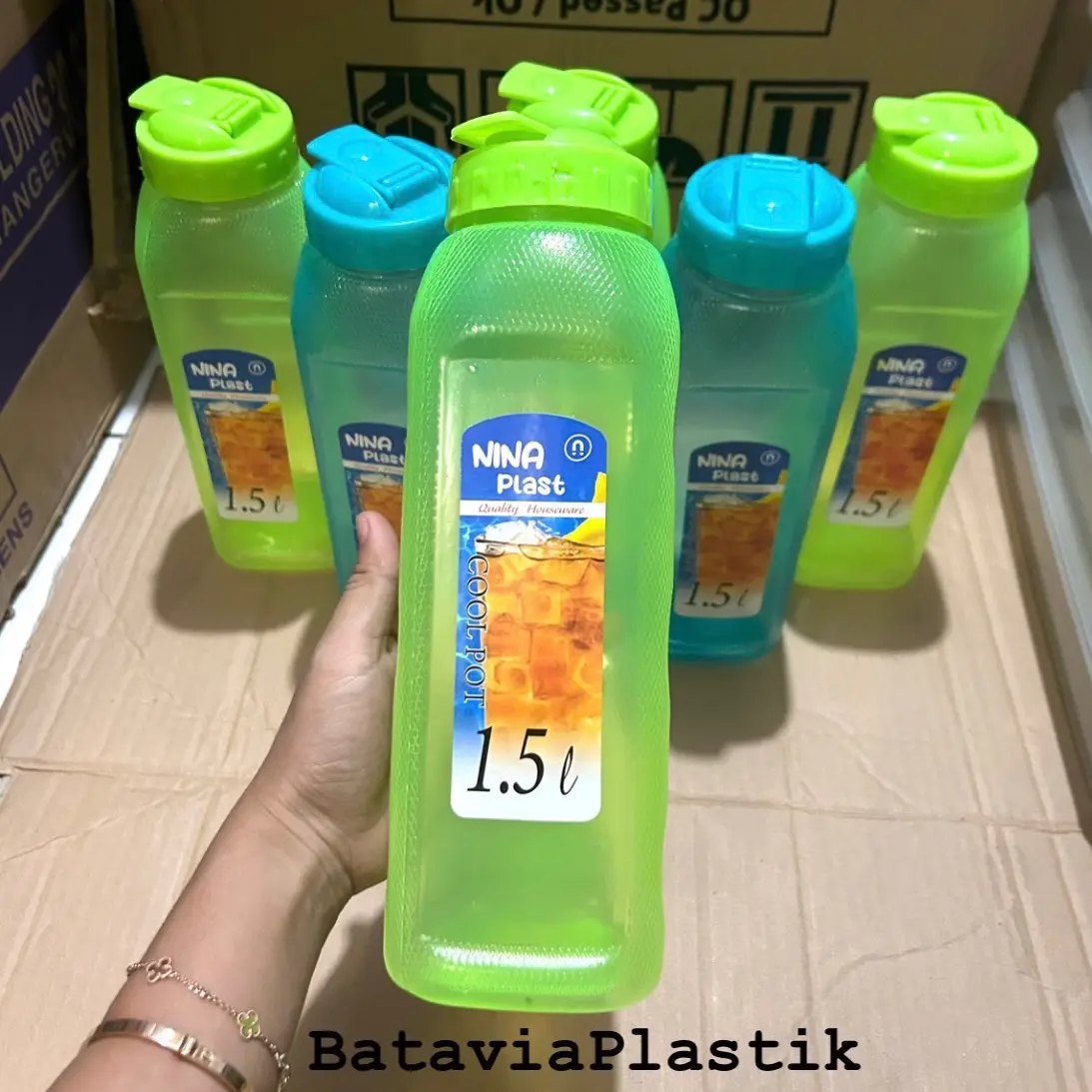 Botol air venso 1.5 lt /coolpot air/botol air minum/ botol kulkas 1.5