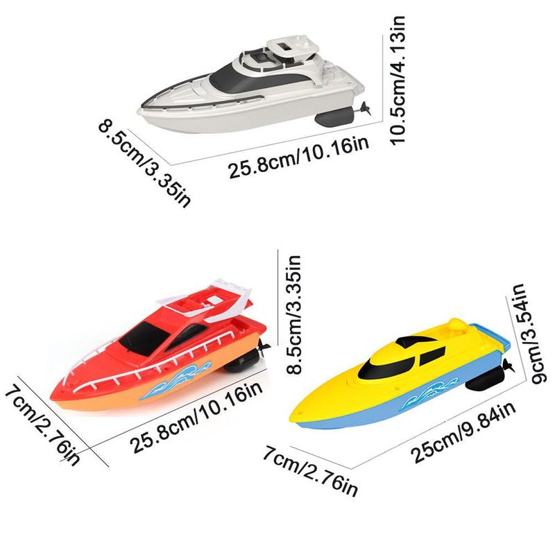 Product Introduction of High Speed Racing Rechargeable Batteries Wireless Waterproof  Super Remote Control Boat For Kids Toys  Remote Boat Gift 0