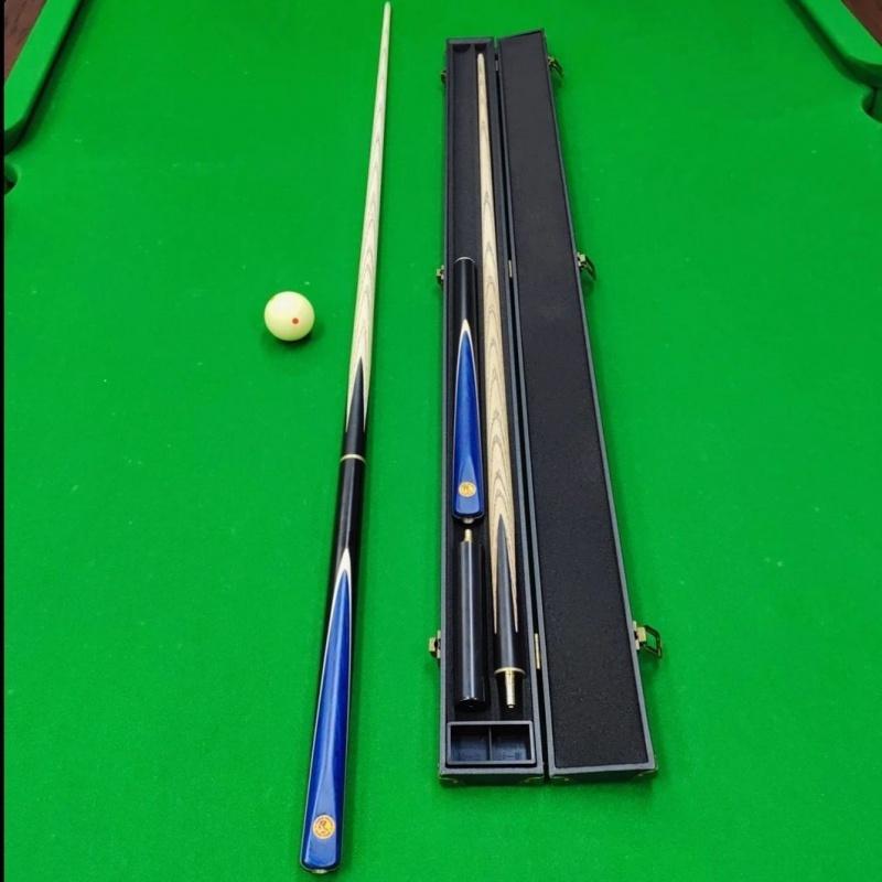 Dl Billiard Rod Small Head Ms Cue Blue Whale Chinese Black Eight Head Ball Chinese Middle Nine Ball Table Split Cue 0
