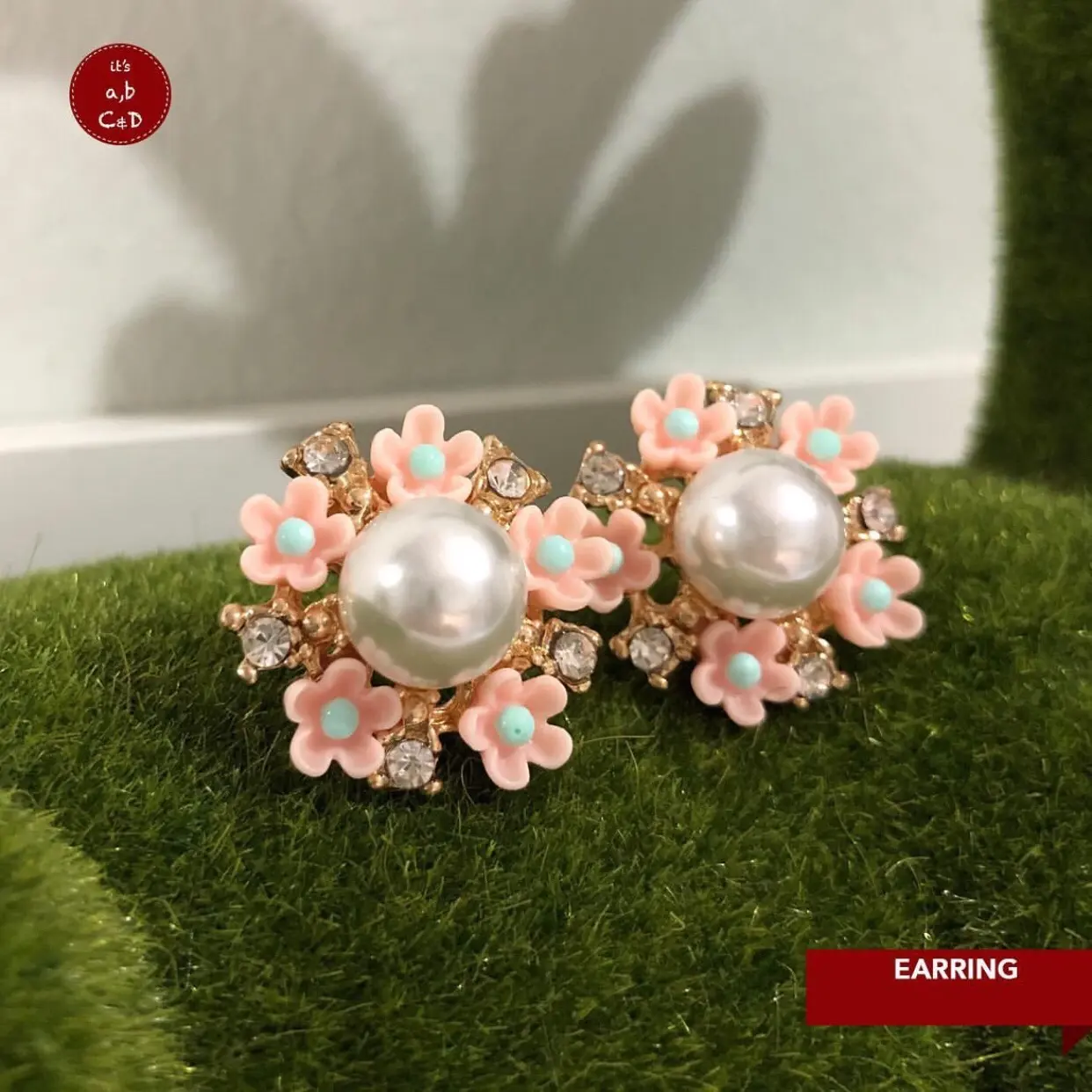 Flower Earing Korea