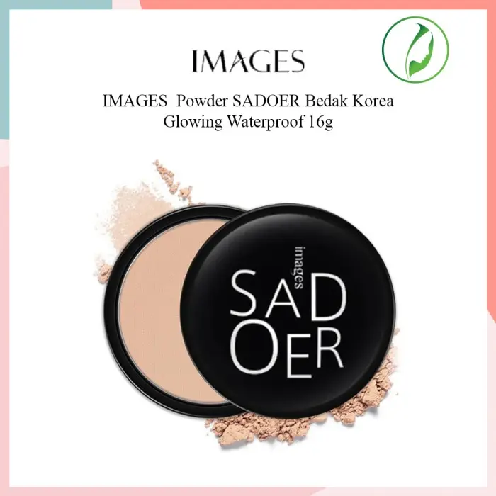 IMAGES Powder SADOER Bedak Korea Glowing Waterproof  16g 1